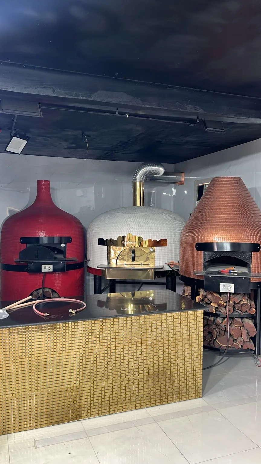 عرض مجموعة أفران البيتزا التجارية الاحترافية — مصنع الشرق السعودية